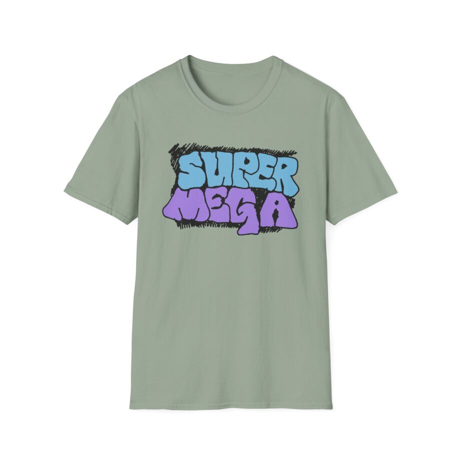 Supermega Funny Brothers Doodle  Unisex Softstyle T-shirt