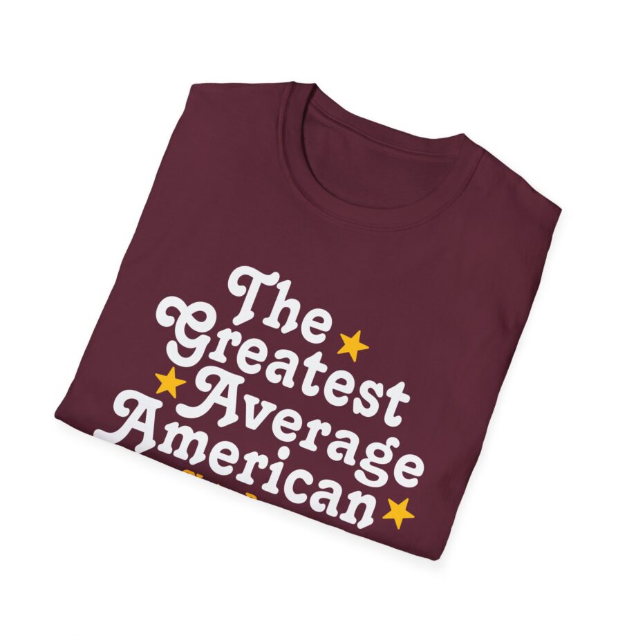 The Greatest Average American Nate Bargatze Unisex Softstyle T-Shirt