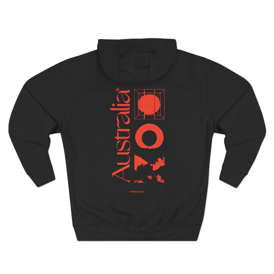 Rufus Du Sol Three-Panel Fleece Hoodie