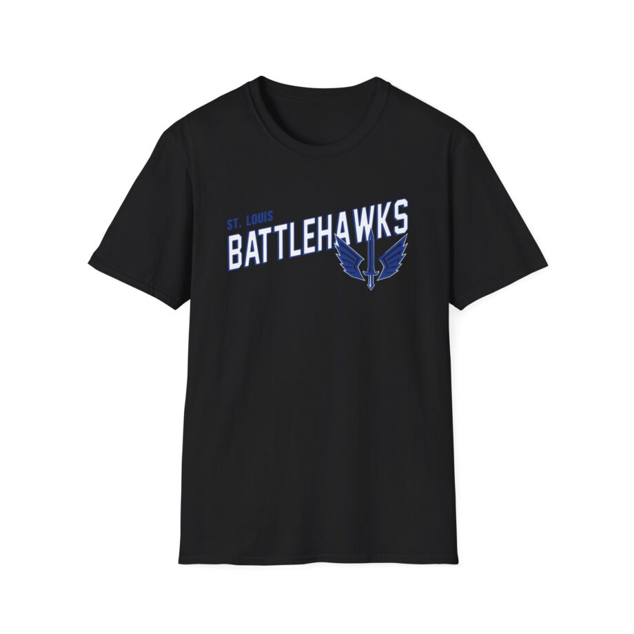 St. Louis Battlehawks 108 Stitches Tarc Merman  Unisex Softstyle T-Shirt