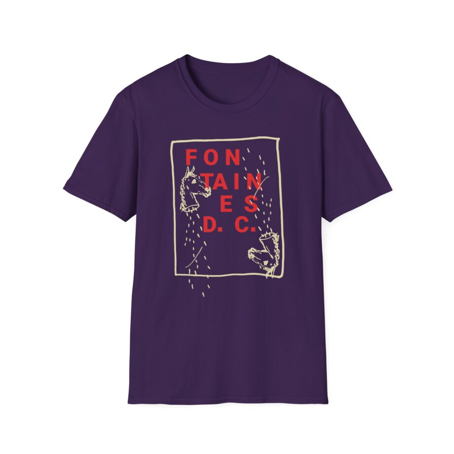 Fontaines Horse Head Unisex Softstyle T-Shirt