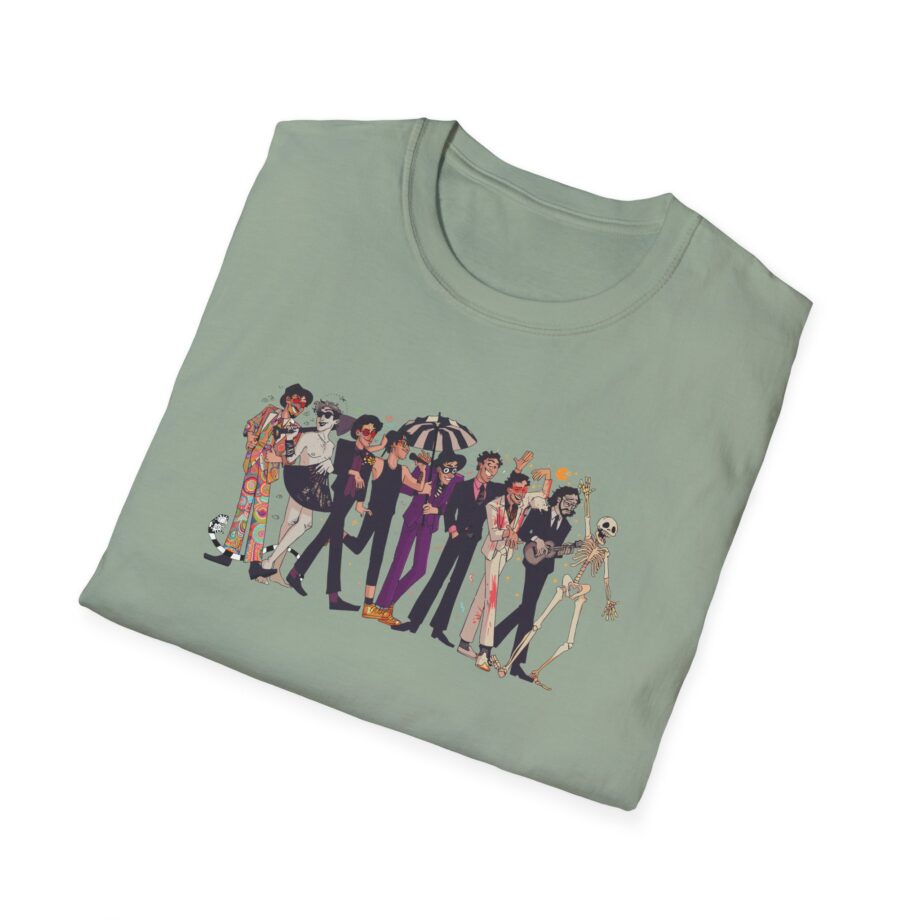 Will Wood Death of the Author Unisex Softstyle T-shirt