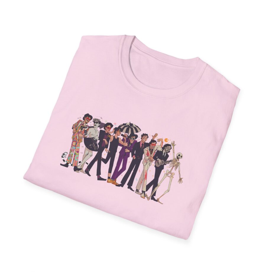Will Wood Death of the Author Unisex Softstyle T-shirt