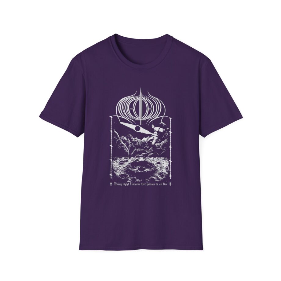 Amigo the Devil  Heavens on Fire Unisex Softstyle T-shirt