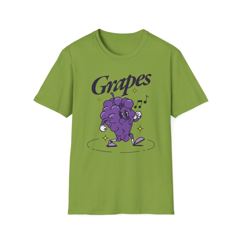 James Marriott Grapes Natural Unisex Softstyle T-Shirt