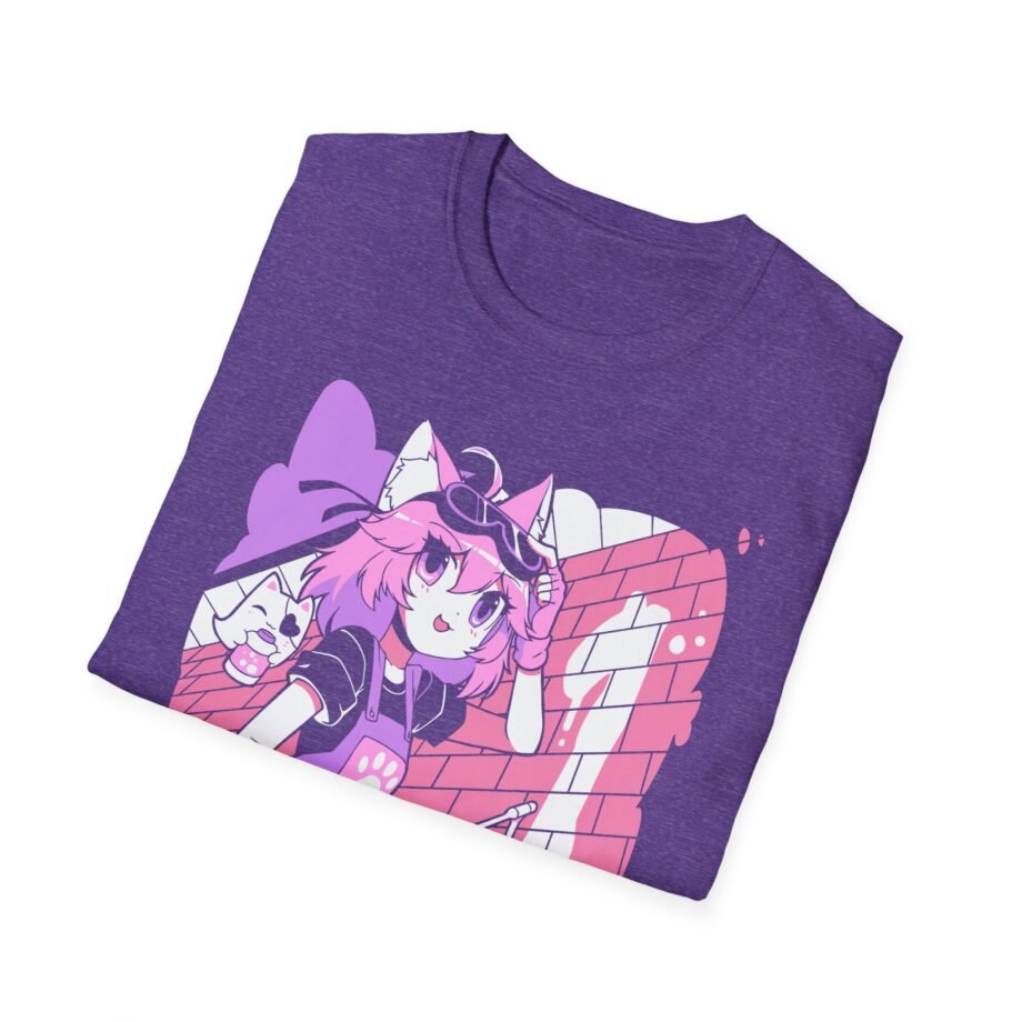 Vshojo Nyanners Anime  Unisex Softstyle T-Shirt