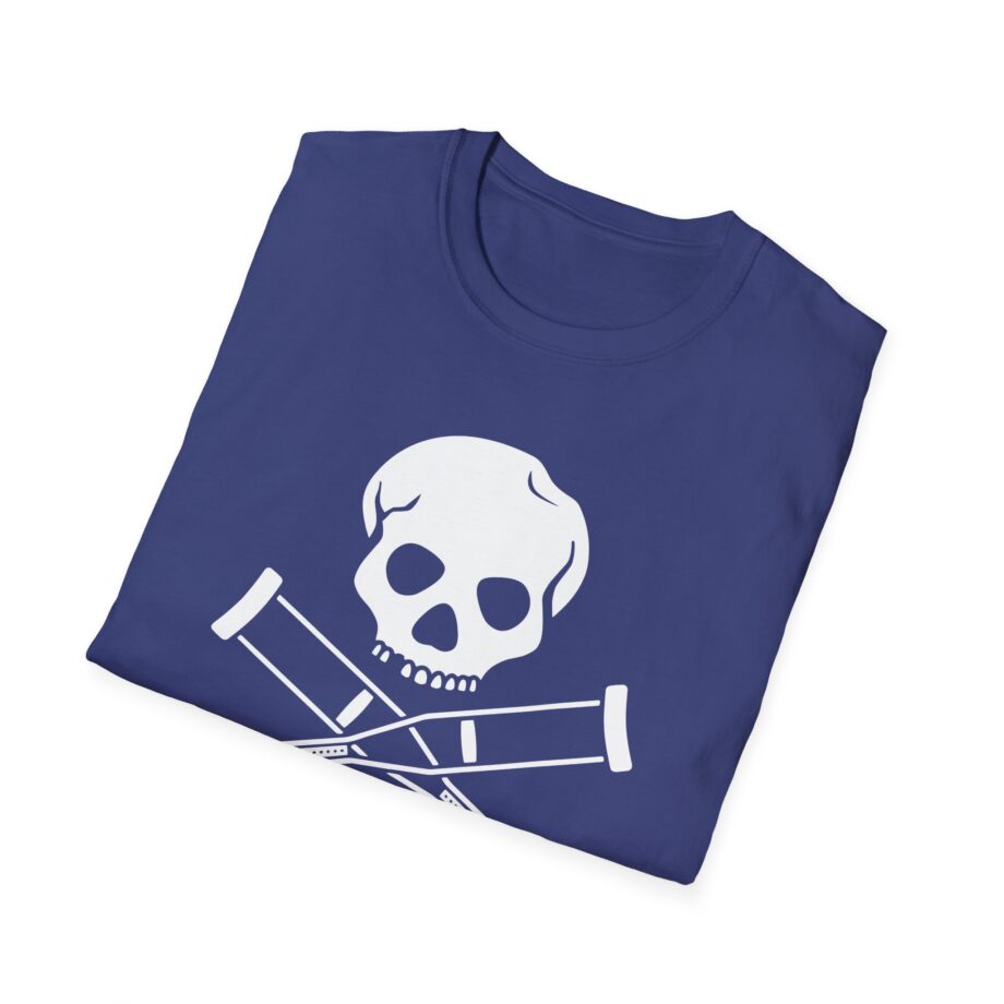 Jackass Skull and Crutches Unisex Softstyle T-Shirt