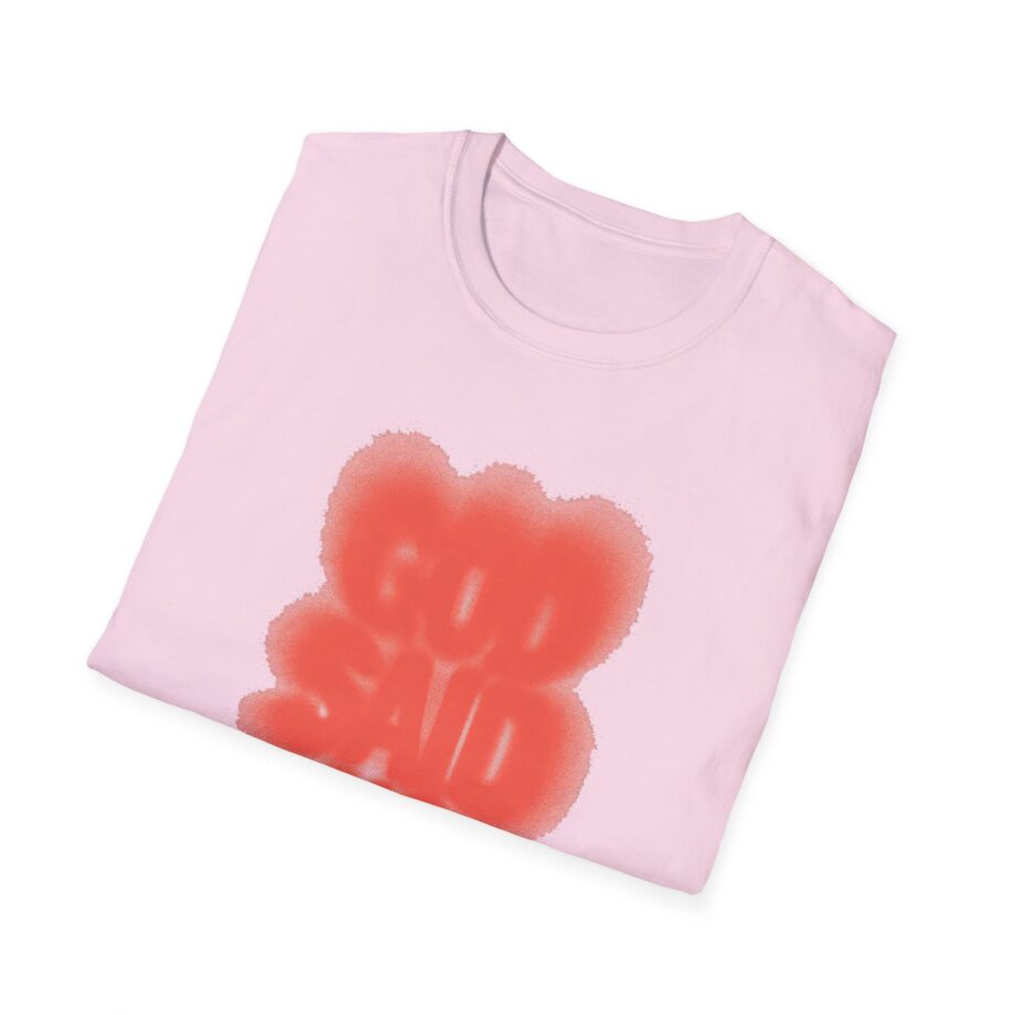 Omar Apollo God Said No Blur Unisex Softstyle T-shirt