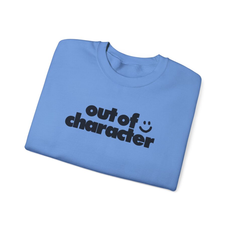Slushy Noobz Out of Character Unisex Heavy Blend Crewneck Sweatshirt