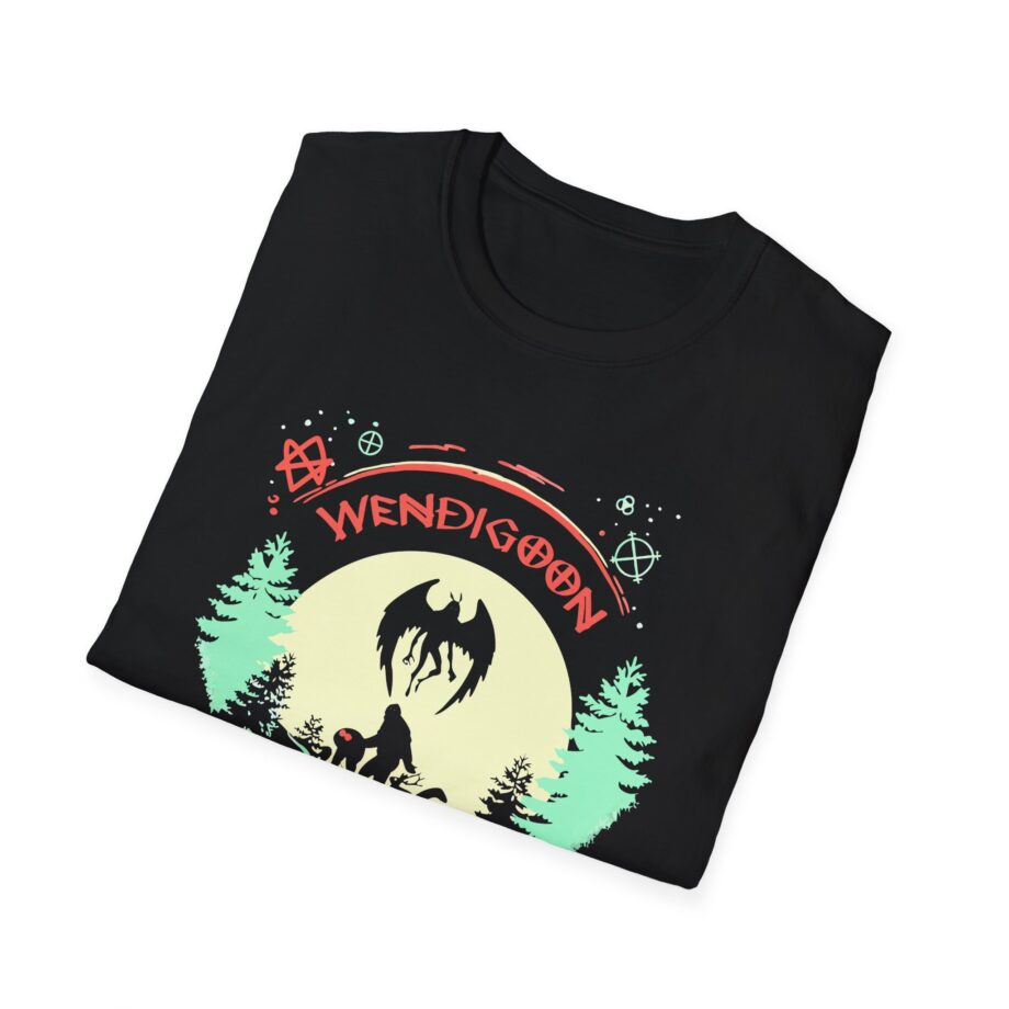 Wendigoon Cryptids on Tour Unisex Softstyle Tee