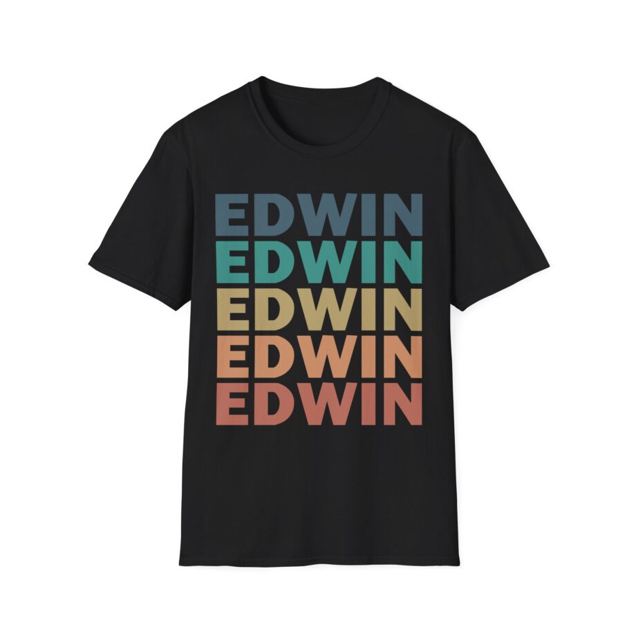 Edwin Rosen Retro Unisex Softstyle T-shirt