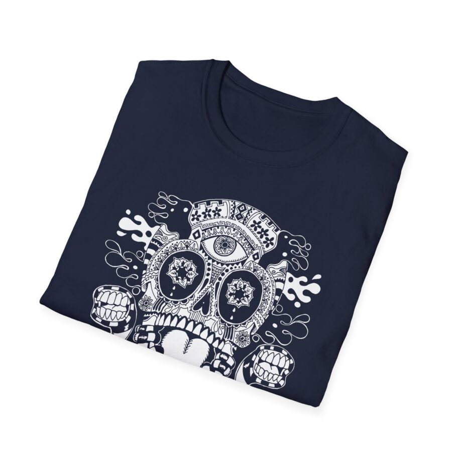 Will Wood Host Skull Unisex Softstyle T-shirt