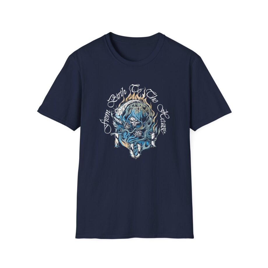 Trapped Under Ice Birth to Hearse Unisex Softstyle Tee