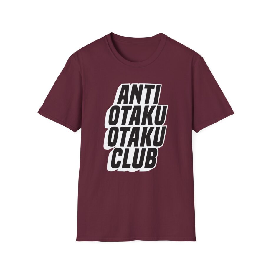 Rubius Anti Otaku Otaku Club Unisex Softstyle T-Shirt