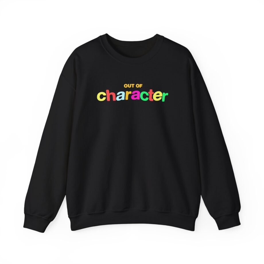 Slushy Noobz  Out Of Character Unisex Heavy Blend Crewneck Sweatshirt