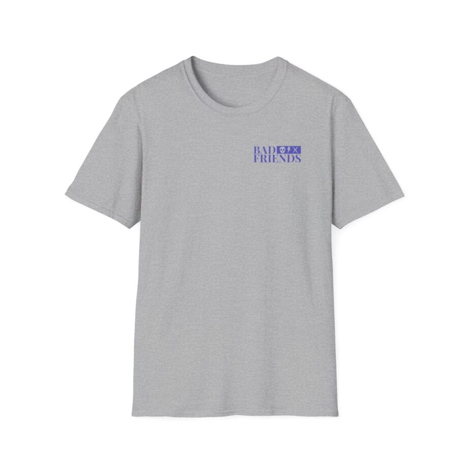 Bad Friends Rudy and Her Knives Lavender Unisex Softstyle T-shirt