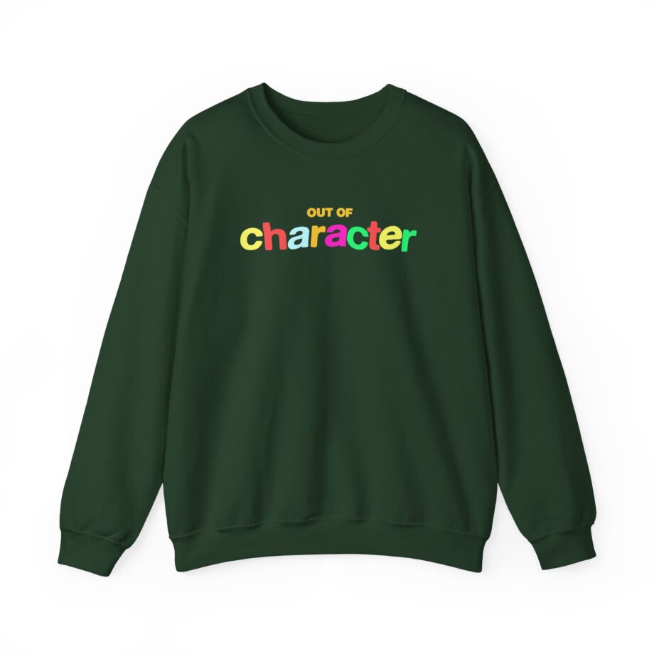 Slushy Noobz  Out Of Character Unisex Heavy Blend Crewneck Sweatshirt