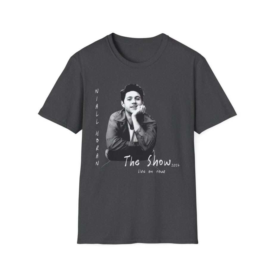 Niall Horan the Show Photo Dates  Unisex Softstyle T-shirt