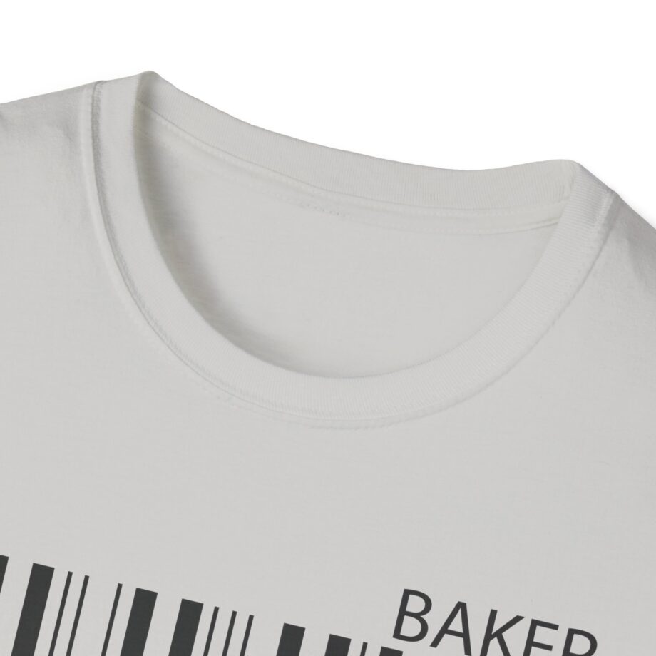 Maverick Barcode Baker Unisex Softstyle T-shirt