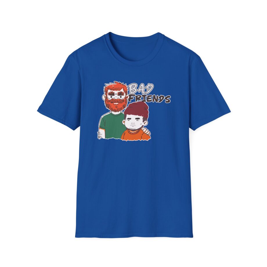 Bad Friends Hairy Unisex Softstyle T-shirt