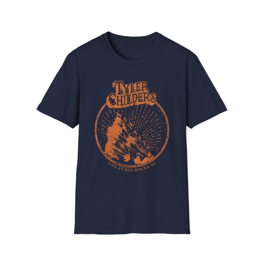 Tyler Childers Natural Red Rocks Unisex Softstyle T-shirt