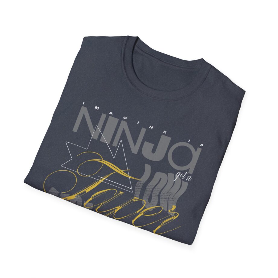 Ninja  Low Taper Fade Unisex Softstyle T-shirt