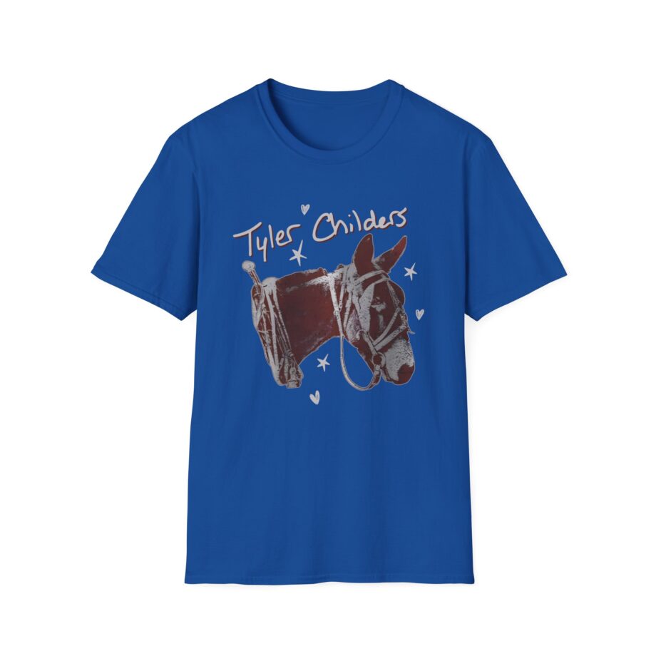 Tyler Childers Green Youth Mule Unisex Softstyle T-shirt
