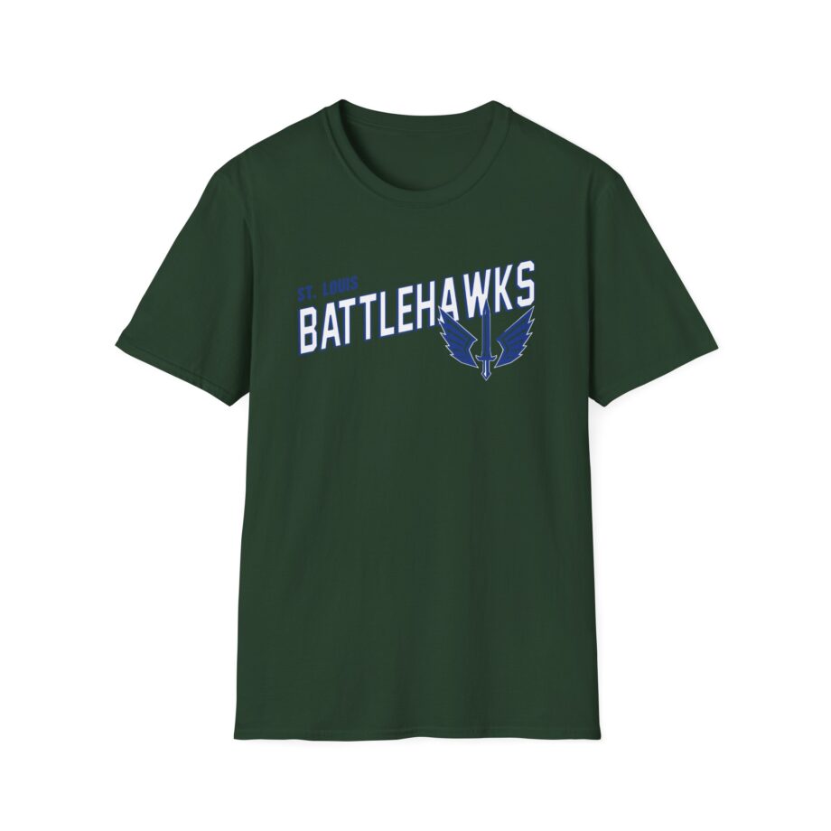 St. Louis Battlehawks 108 Stitches Tarc Merman  Unisex Softstyle T-Shirt