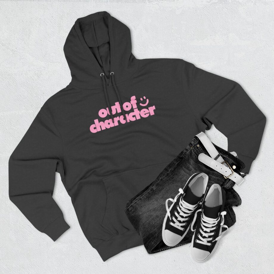 Slushy Noobz  Out Of Character Three-panel Fleece Hoodie