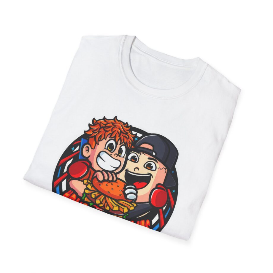 Burger Pommes eierkopf unisex softstyle t-shirt