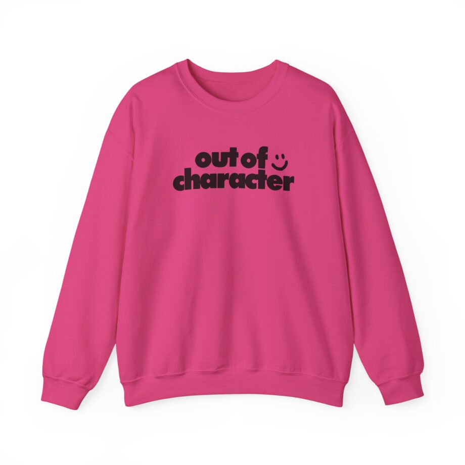 Slushy Noobz Out of Character Unisex Heavy Blend Crewneck Sweatshirt