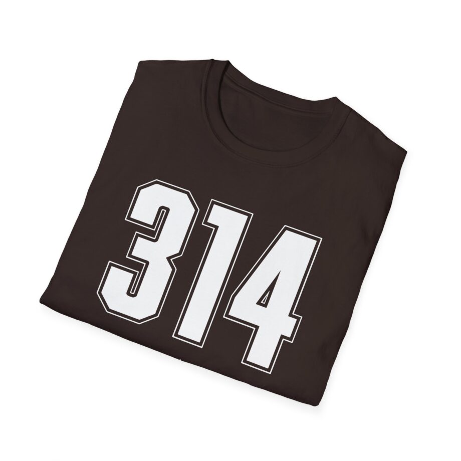 St. Louis Battlehawks Area Code Unisex Softstyle T-shirt