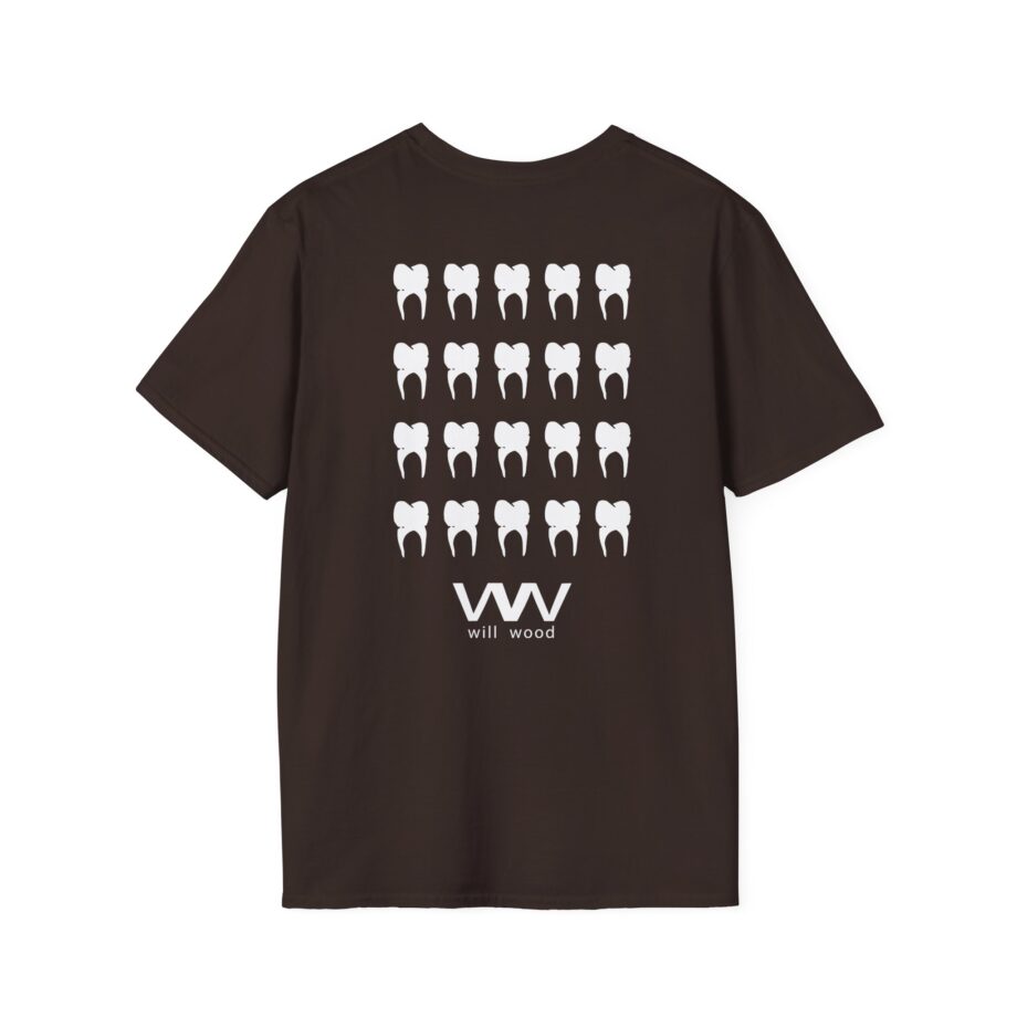 Will Wood Host Skull Unisex Softstyle T-shirt