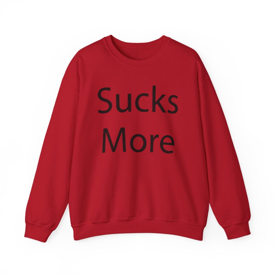 Hamzah Sucks More Tee Unisex Heavy Blend Crewneck Sweatshirt