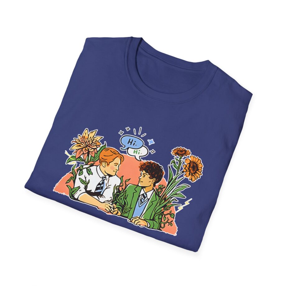 Heartstopper Nick & Charlie Unisex Softstyle T-Shirt