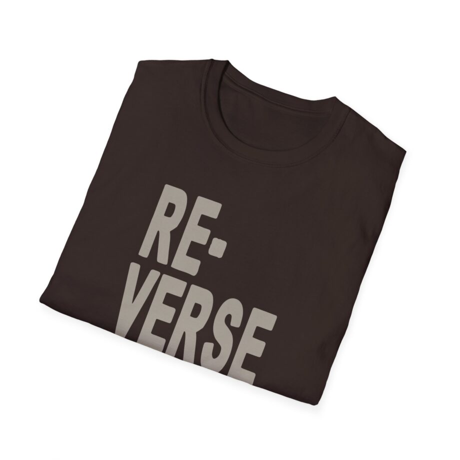 Armchair Expert Reverse Back Unisex Softstyle T-shirt