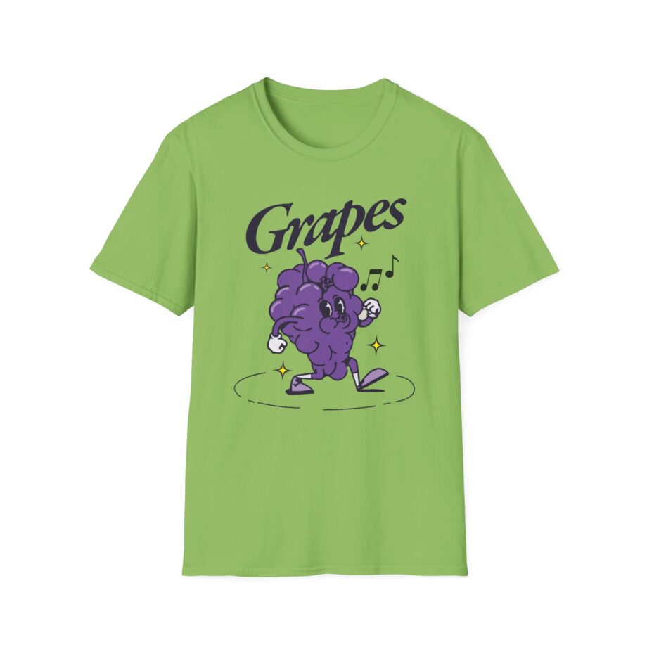 James Marriott Grapes Natural Unisex Softstyle T-Shirt