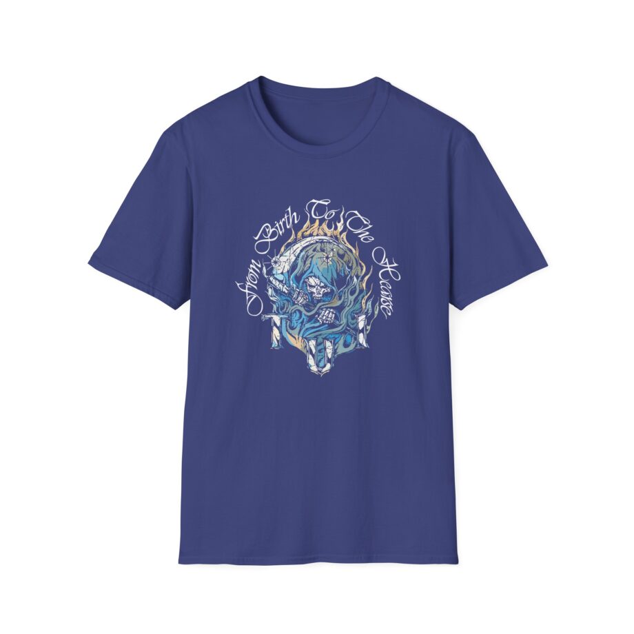 Trapped Under Ice Birth to Hearse Unisex Softstyle Tee