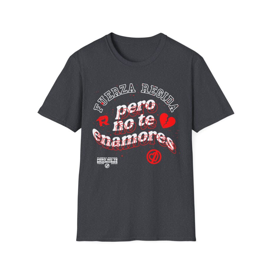 Fuerza Regida Broken Heart Unisex Softstyle T-shirt