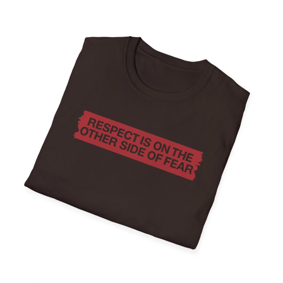 Andrew Tate Embrace Fear Unisex Softstyle T-shirt