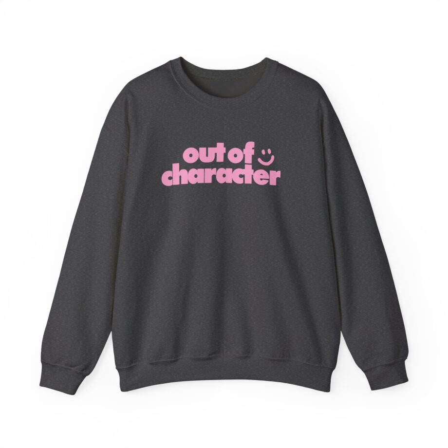 Slushy Noobz  Out Of Character Unisex Heavy Blend Crewneck Sweatshirt