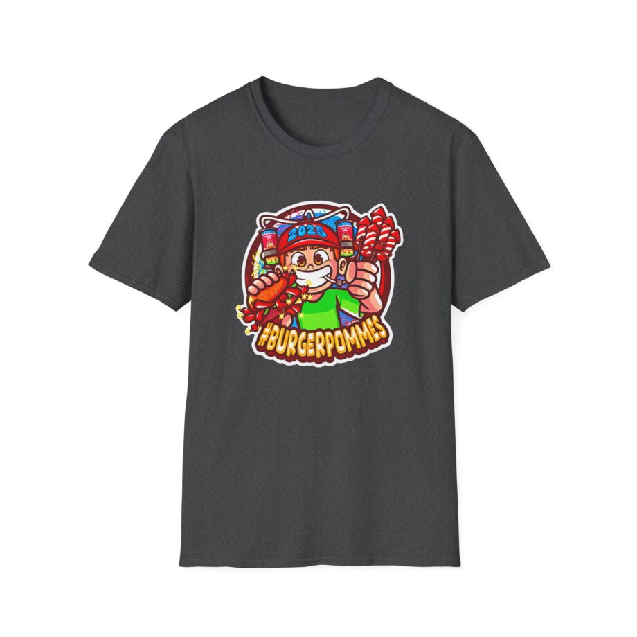 Burger Pommes  Unisex Softstyle T-Shirt
