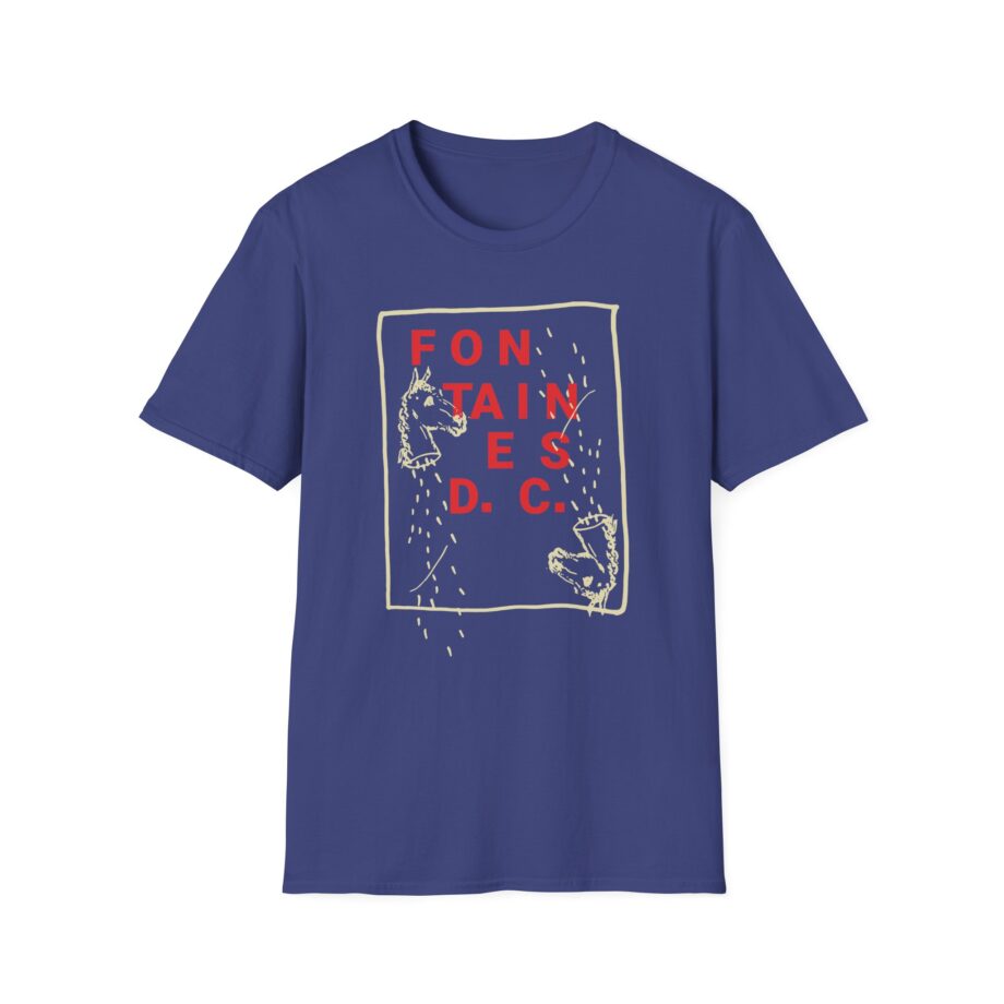 Fontaines Horse Head Unisex Softstyle T-Shirt