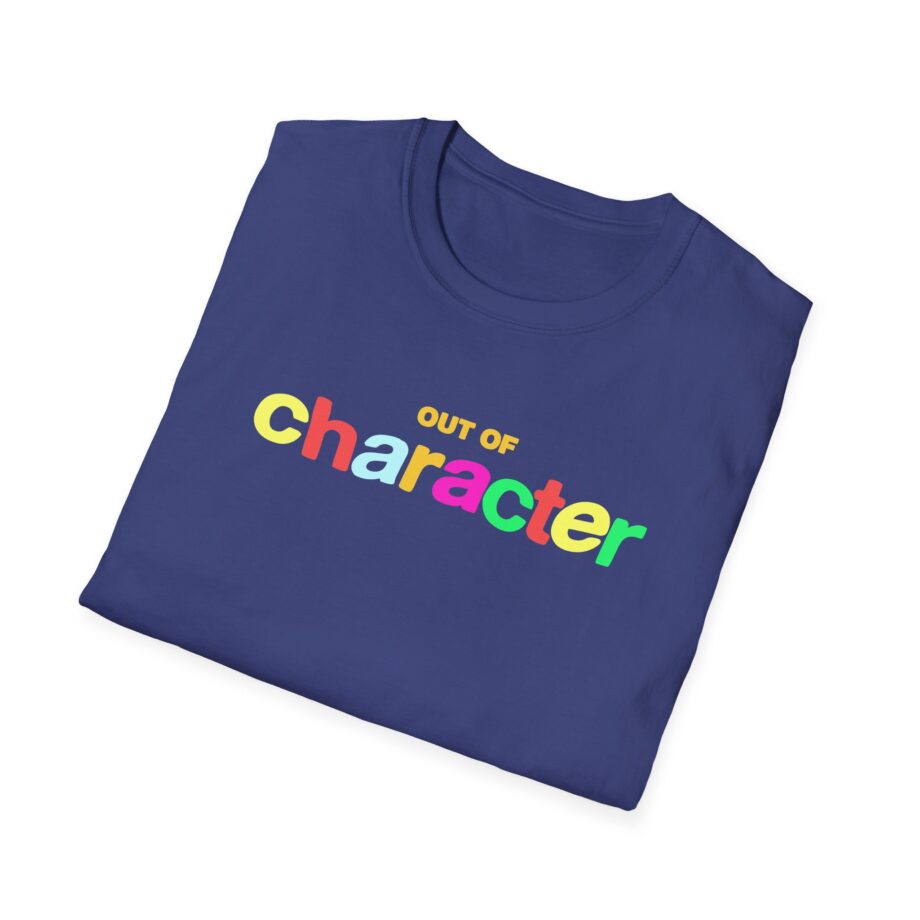 Slushy Noobz  Out Of Character Unisex Softstyle T-shirt