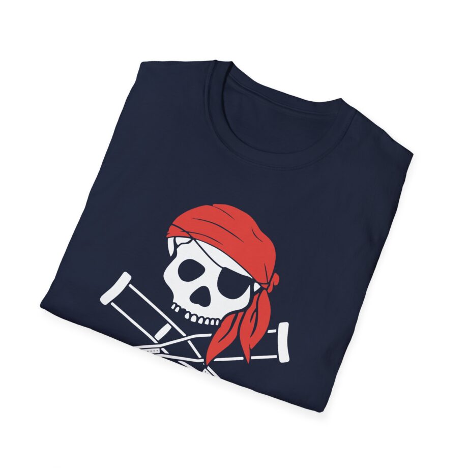 Jackass Skull and Crutches Unisex Softstyle T-Shirt