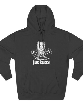 Dale Patricks-deathmatch Jackass Three-Panel Fleece Hoodie