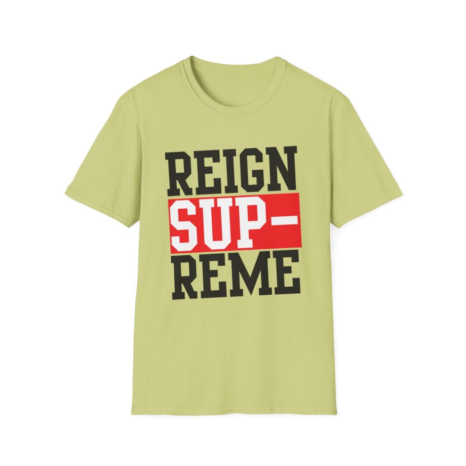 Reign Supreme Slant Logo Unisex Softstyle T-Shirt