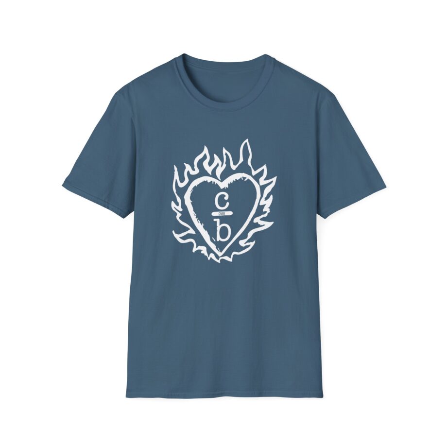 One Tree Hill Flame Heart Clothes Over Bros Unisex Softstyle T-Shirt