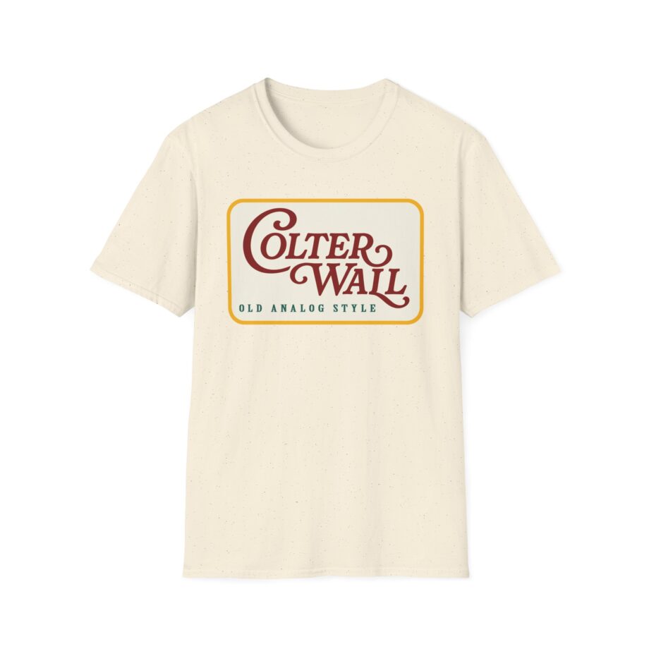 Colter Wall Old Analog Style Unisex Softstyle T-shirt