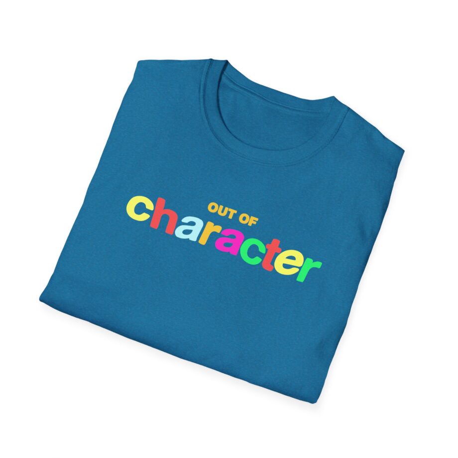 Slushy Noobz  Out Of Character Unisex Softstyle T-shirt